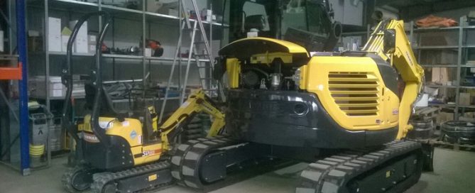 Minibagger Yanmar SV08